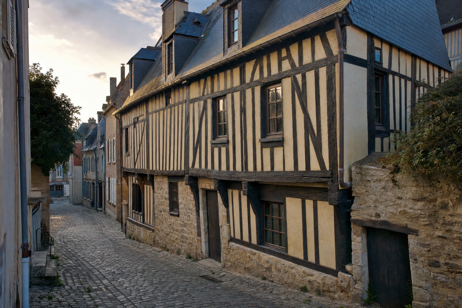 DPE et passoires thermiques en Seine-Eure : maison à colombages à Pont-de-l'Arche
