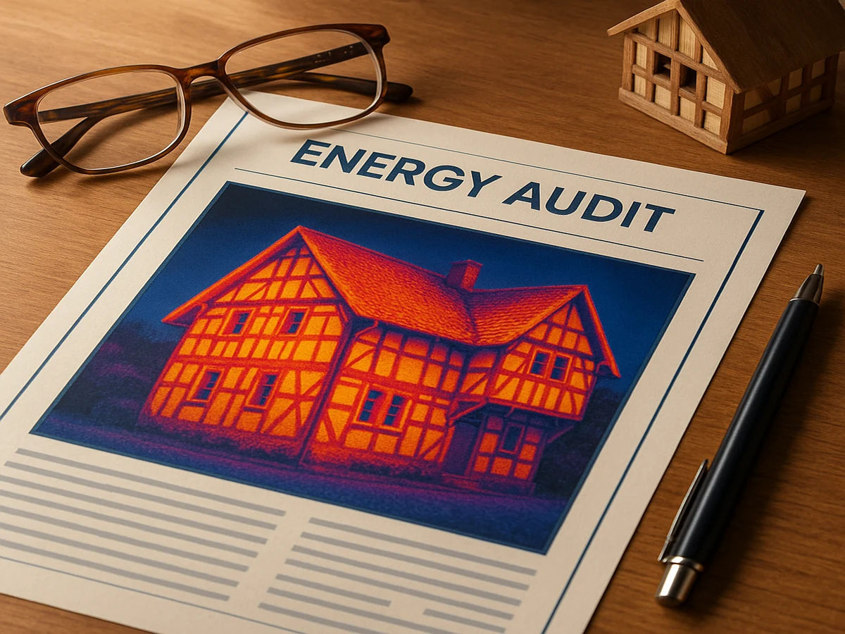 Audit energetique maison normande Seine-Eure thermographie DPE