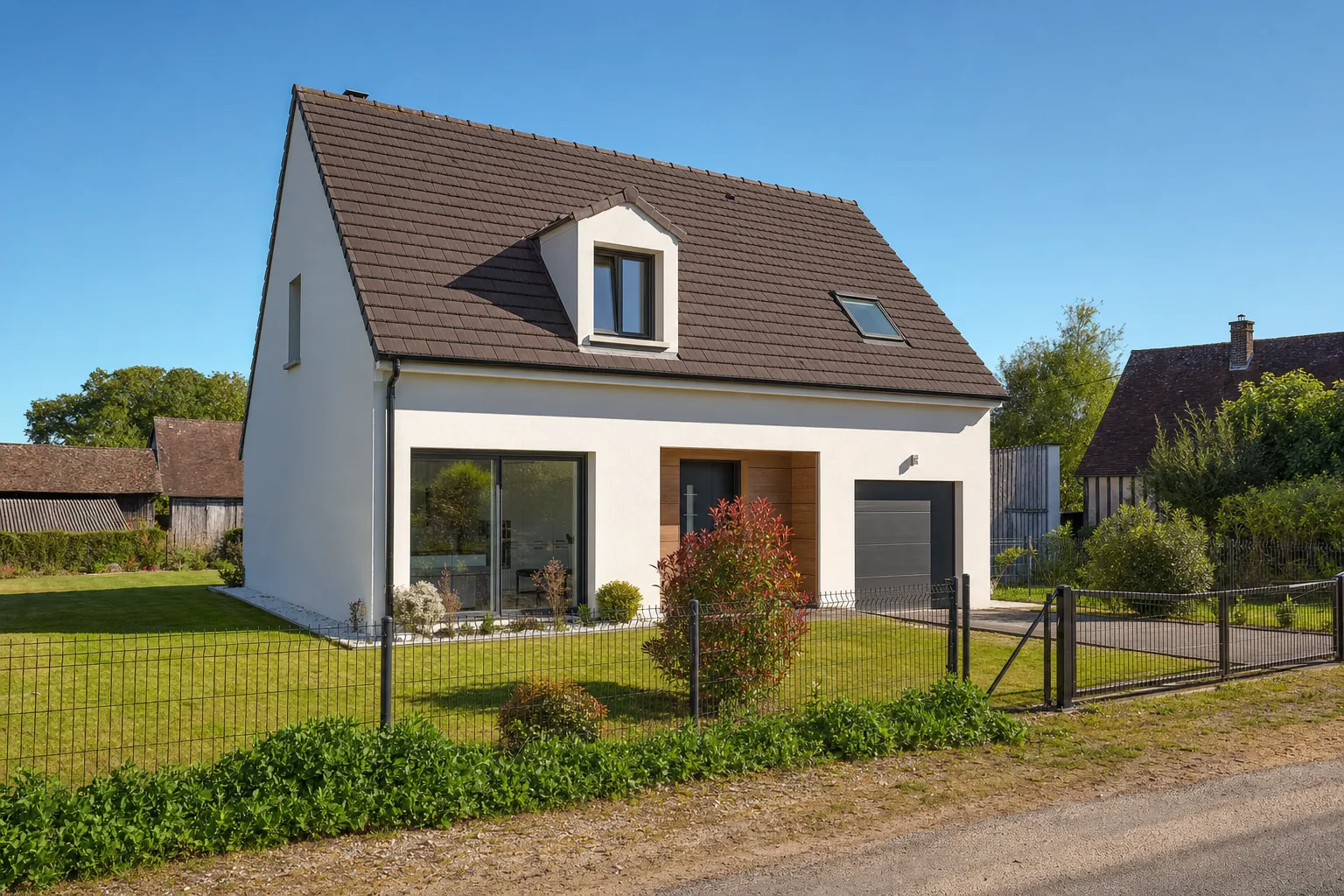 Maison contemporaine typique de Amfreville-sur-Iton en Seine-Eure (Eure 27400), estimation immobiliere gratuite