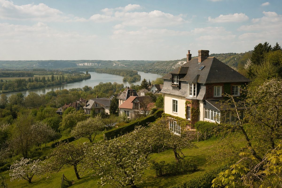 Maisons typiques à Courcelles-sur-Seine (27940) — marché immobilier local